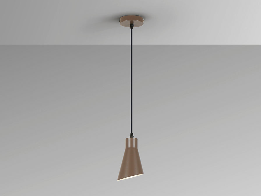 Lustra Schuller Bera 1 lumina maro inchis