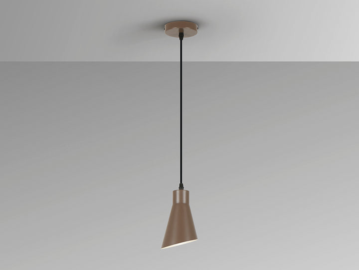 Lustra Schuller Bera 1 lumina maro inchis