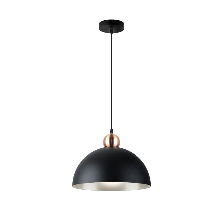 Lustra Schuller Polo 1 lumina negru-cupru