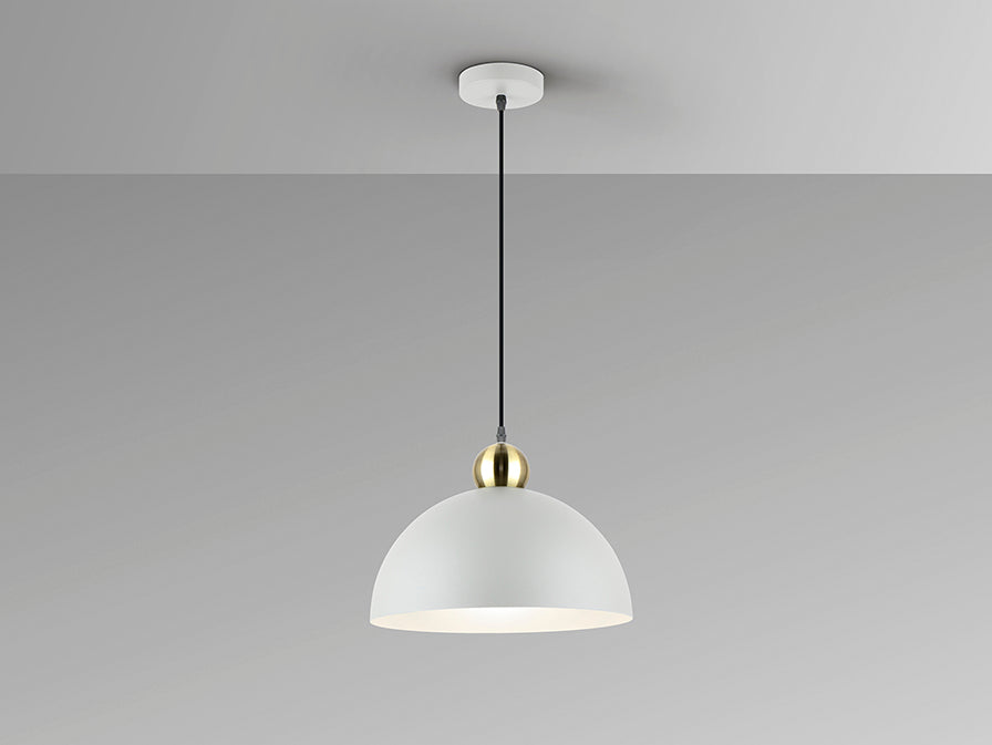 Lustra Schuller Polo 1 lumina gri-alama