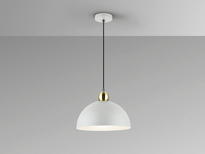 Lustra Schuller Polo 1 lumina gri-alama