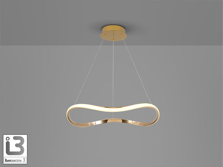 Lustra Schuller Naos inel rose gold Ø60 LED 27W