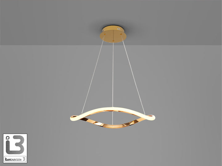 Lustra Schuller Naos inel rose gold Ø60 LED 27W