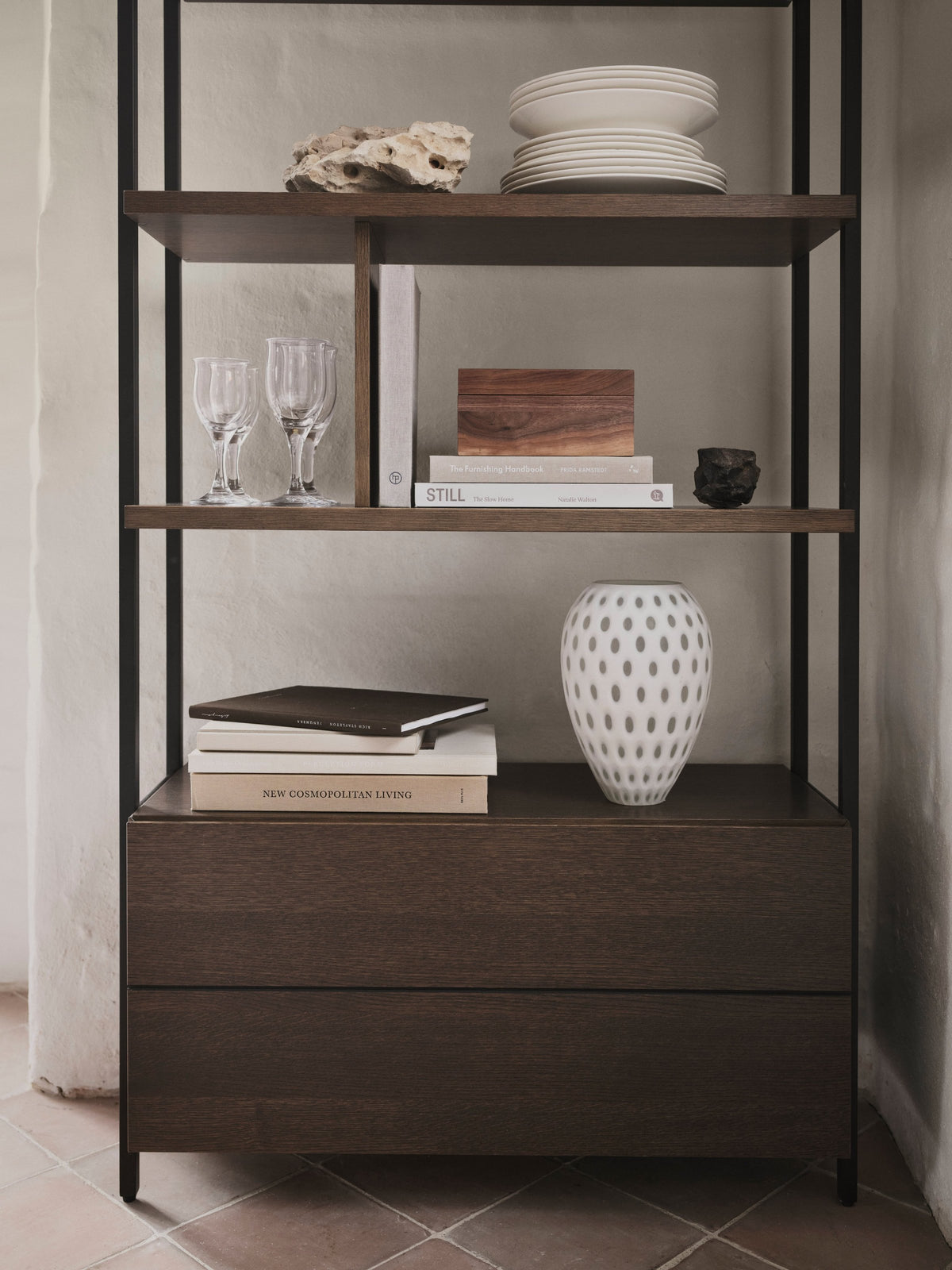 Cutie BoConcept Kanta din lemn de nuc — detaliu