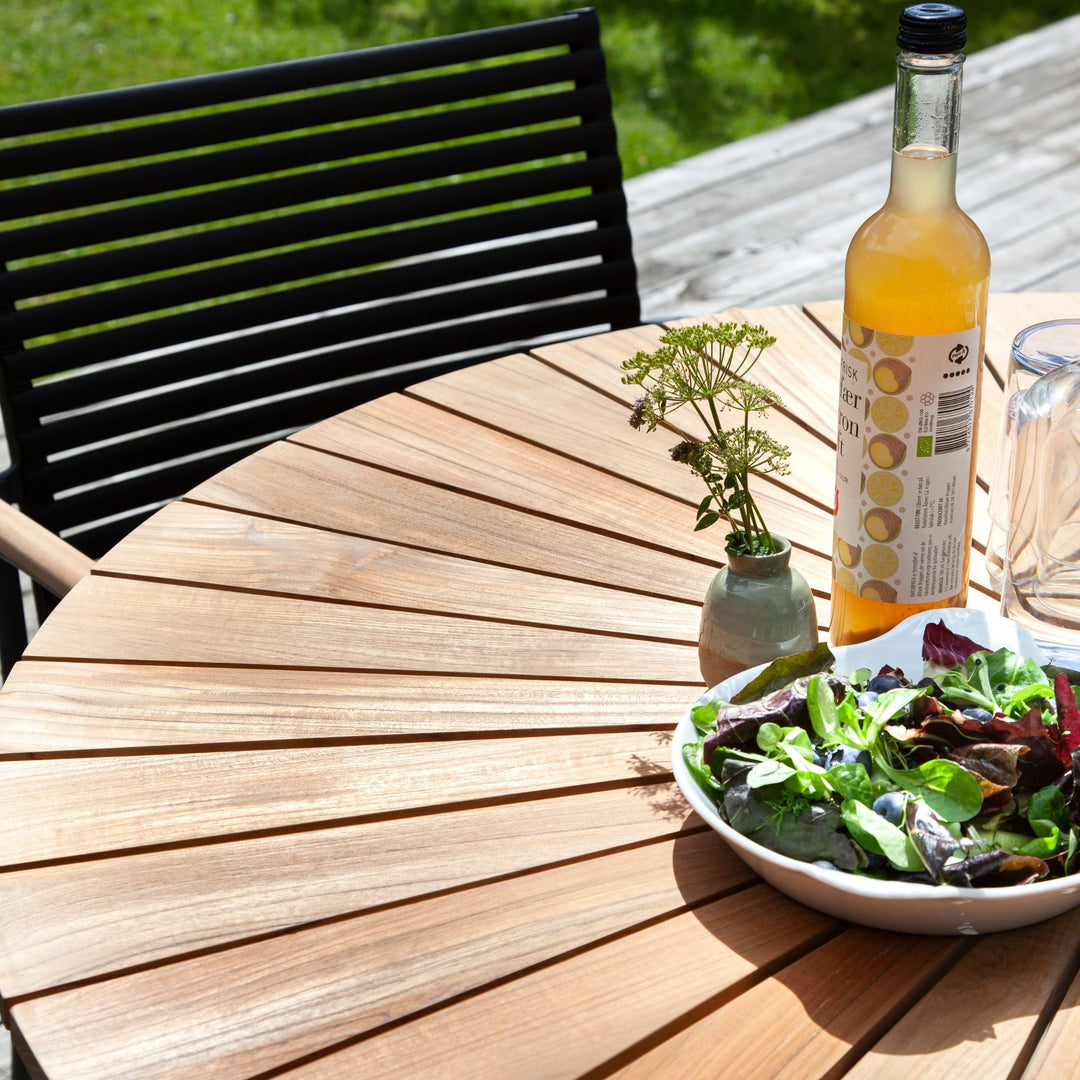 Set dining Cinas Ellen & Mood Classic 150 cm si 6 scaune antracit