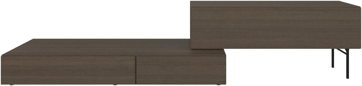 Sistem de perete BoConcept Lugano stejar inchis — detaliu