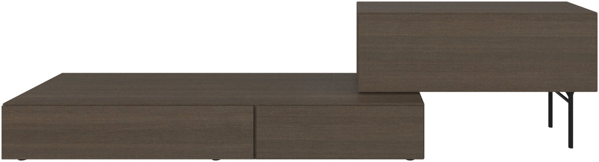 Sistem de perete BoConcept Lugano stejar inchis — detaliu