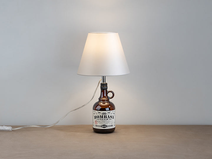 Veioza Schuller Sobremesas Licor — kit cu abajur alb perlat
