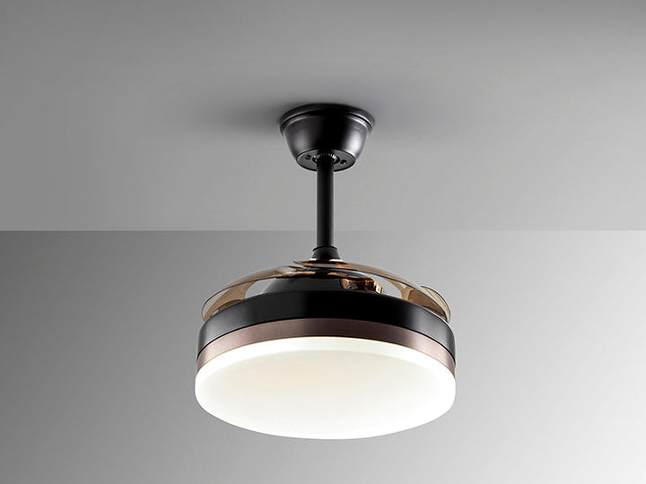 Ventilator tavan Schuller Vento Mini negru Ø41 LED CCT