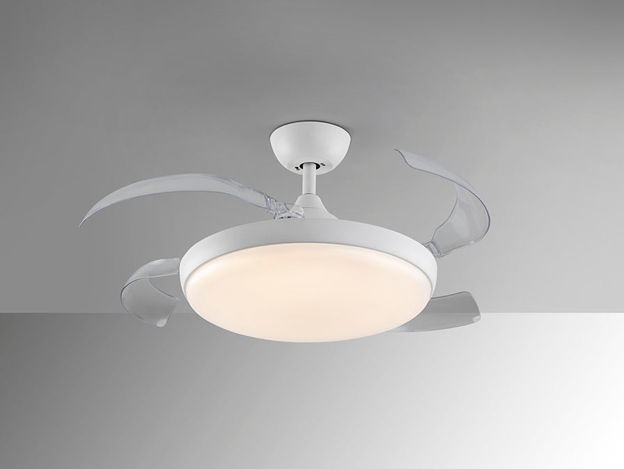Ventilator tavan Schuller Venturi alb Ø50 LED CCT