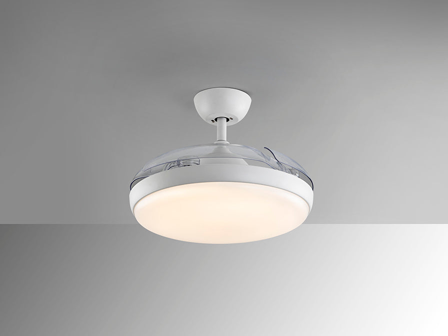 Ventilator tavan Schuller Venturi alb Ø50 LED CCT
