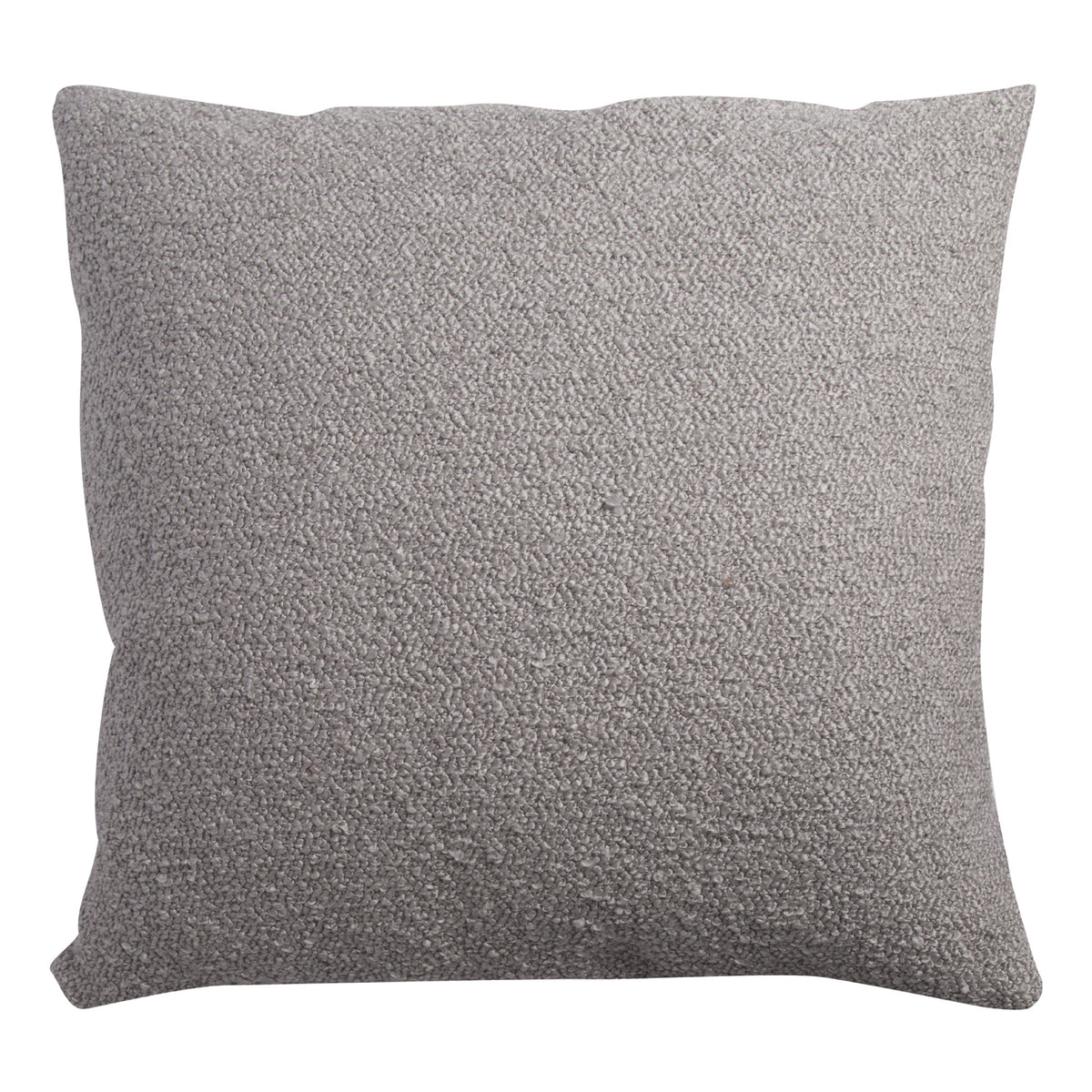 Pernă decorativă BoConcept Bouclé gri deschis — vedere de ansamblu