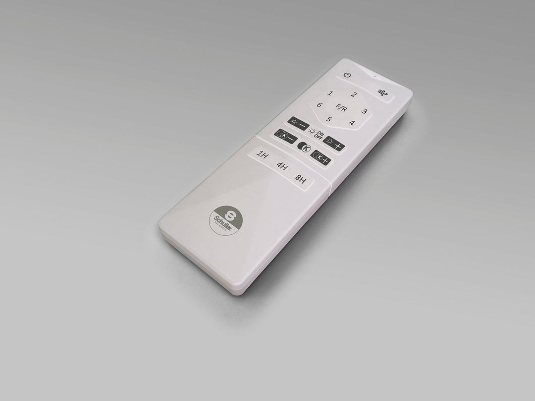 Ventilator tavan Schuller Heron negru-auriu cu piele Ø106