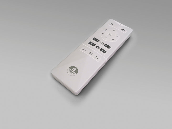 Ventilator tavan Schuller Enzo alb Ø106 LED CCT dimabil