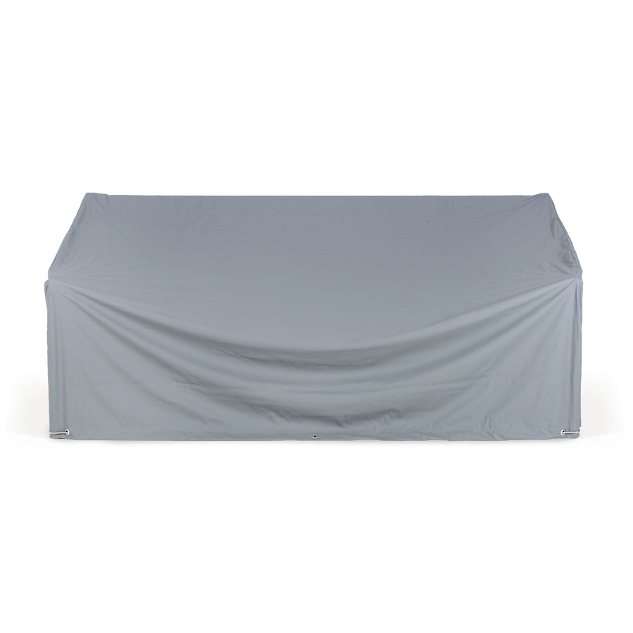 Husă de ploaie Jack Ethnicraft din textil PU, peste canapea de exterior din tec