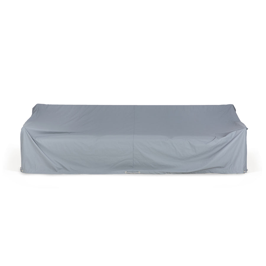 Husă de ploaie Jack Ethnicraft din textil PU, peste canapea de exterior din tec