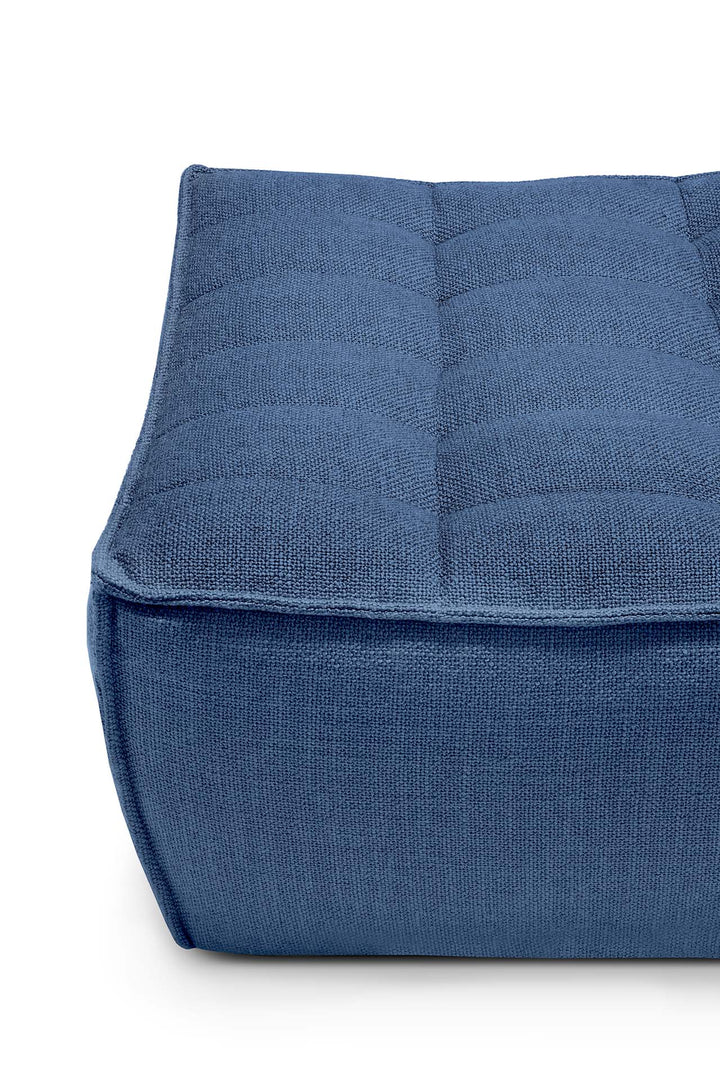 Taburet N701 Ethnicraft — albastru