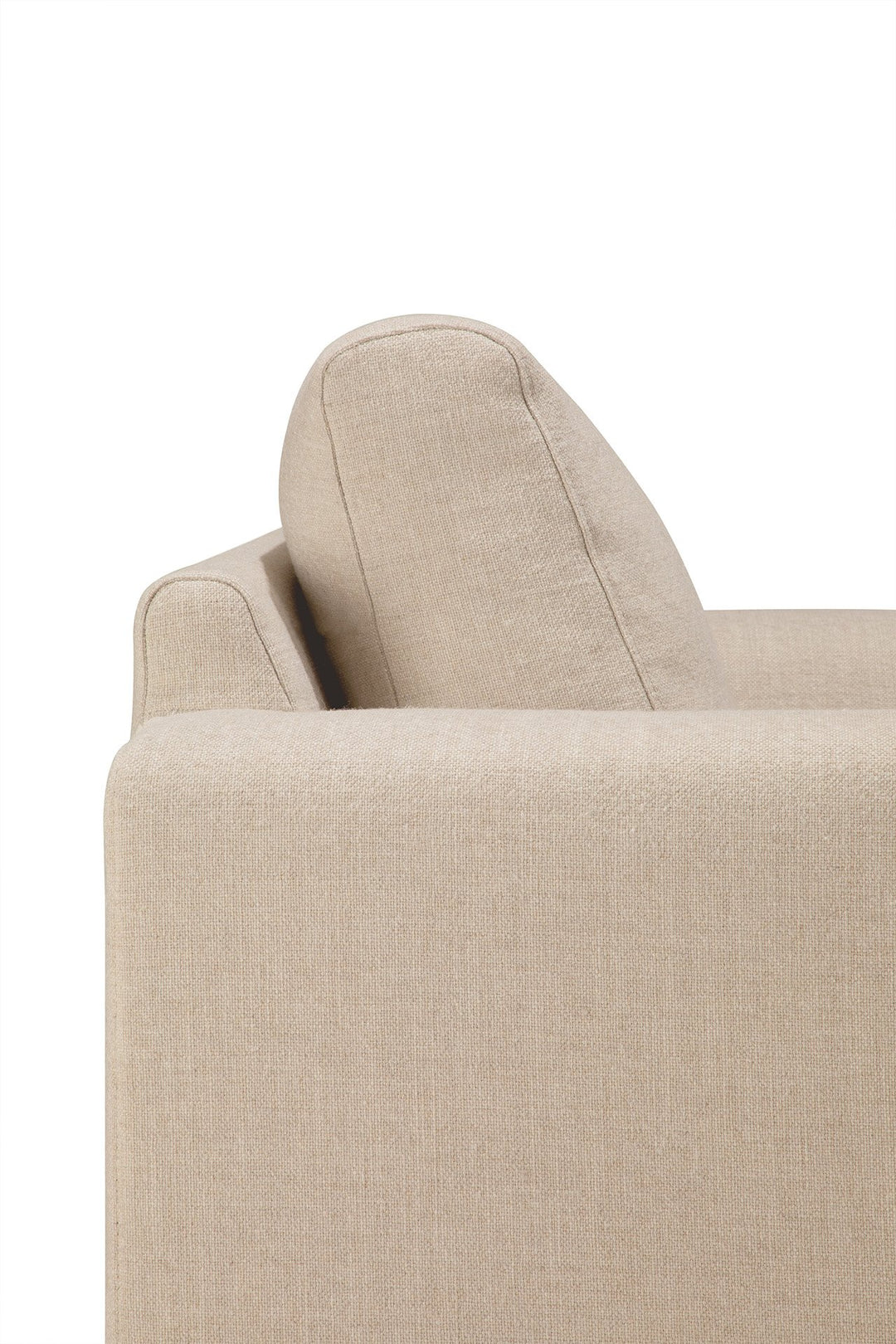 Fotoliu Ease Ethnicraft — textil Leche