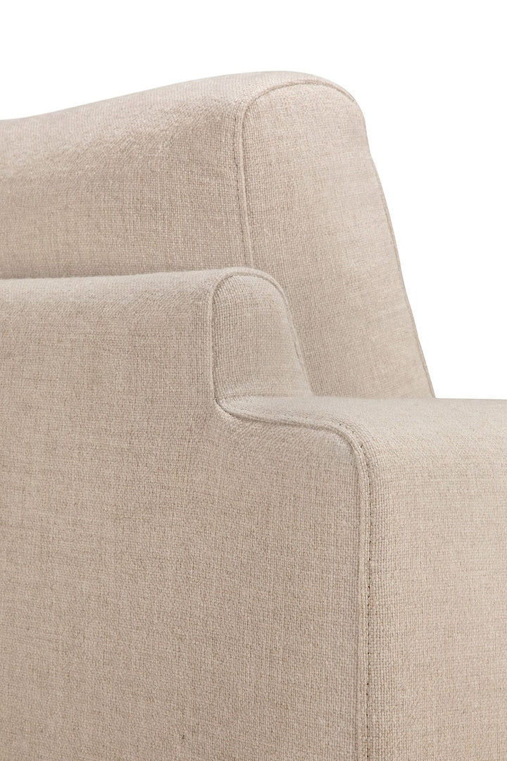 Fotoliu Ease Ethnicraft — textil Leche