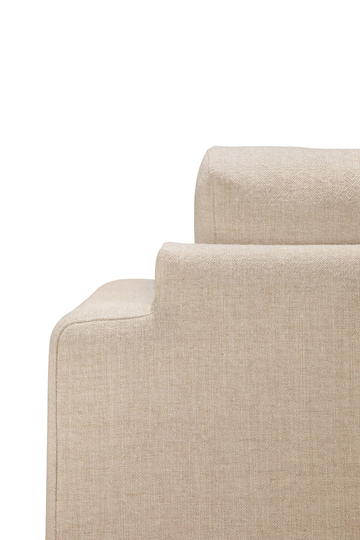 Fotoliu Ease Ethnicraft — textil Leche