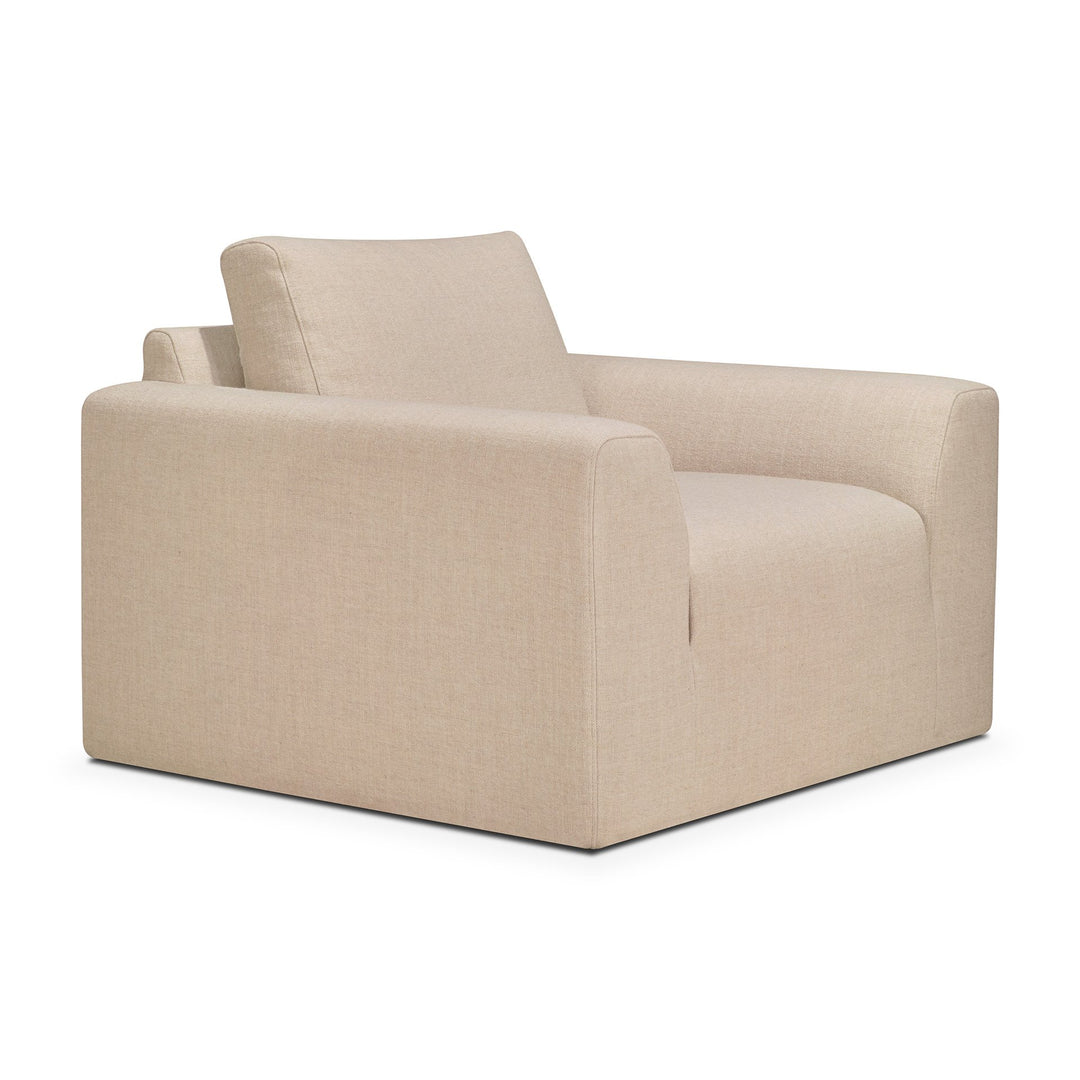 Fotoliu Ease Ethnicraft — textil Leche