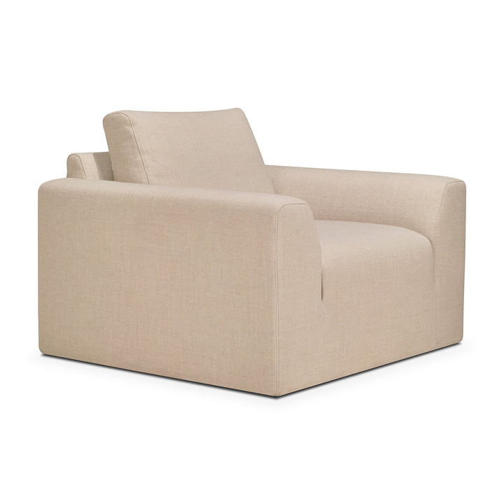 Fotoliu Ease Ethnicraft — textil Leche