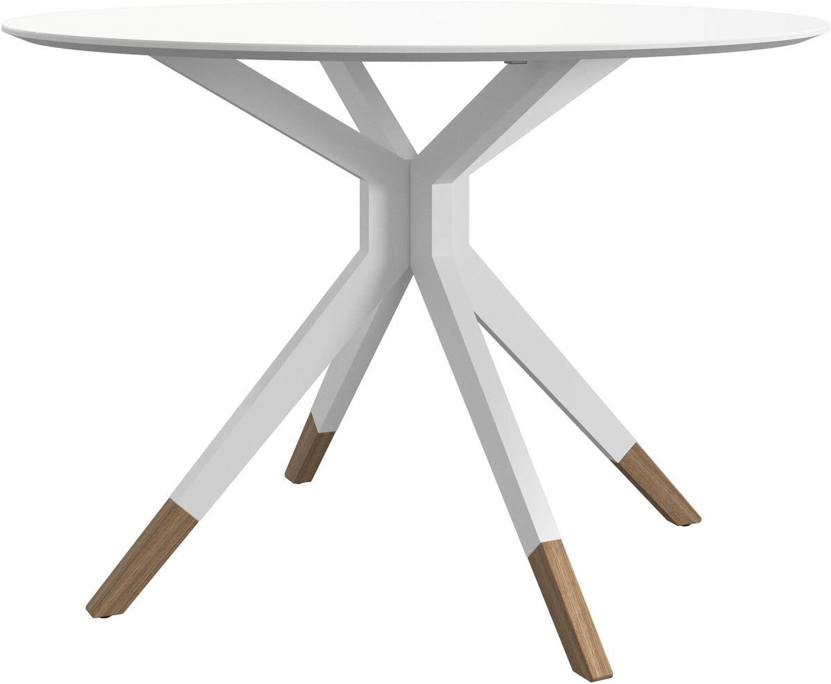Masa dining BoConcept Billund cu blat rabatabil — detaliu
