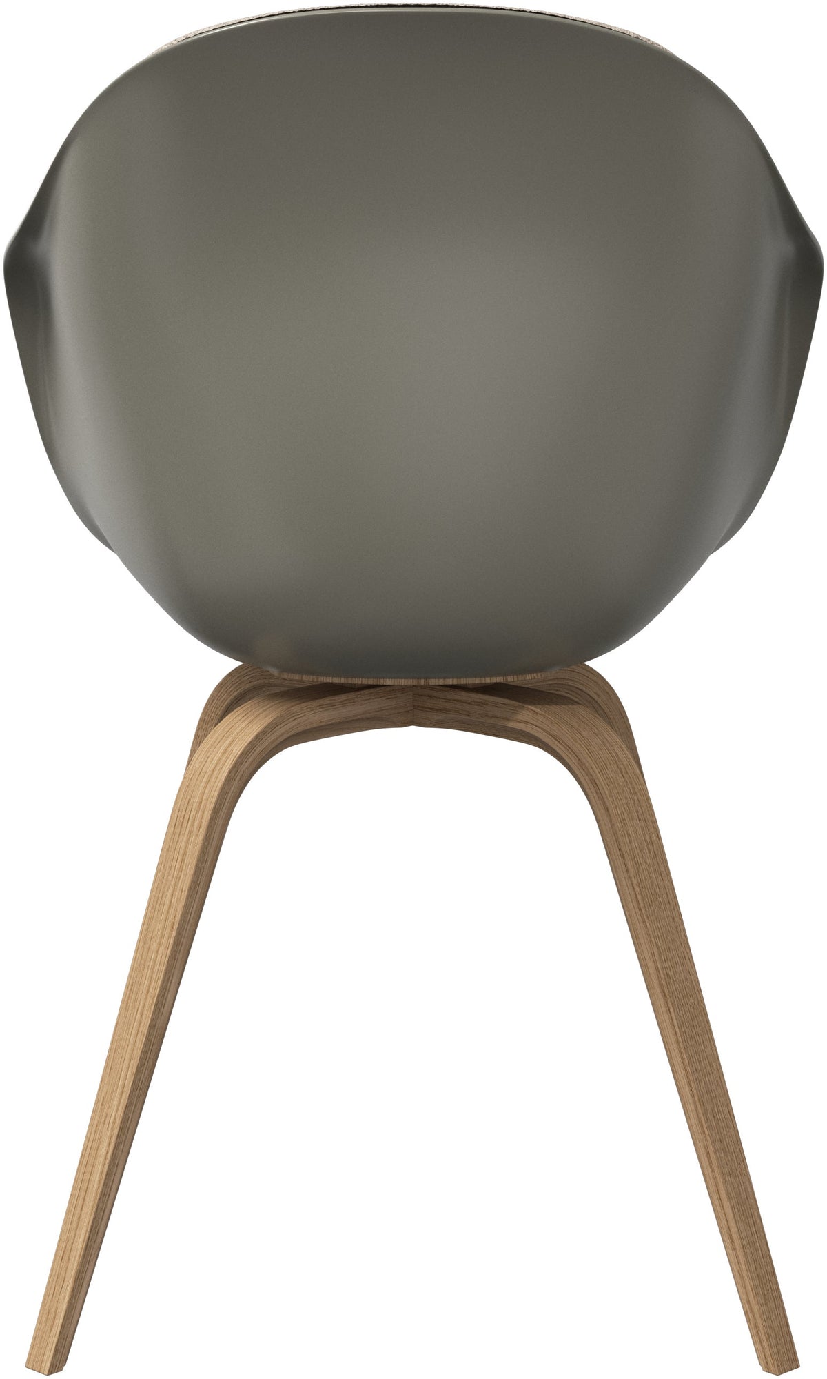 Scaun dining BoConcept Hauge, bej Lazio, stejar natural — detaliu