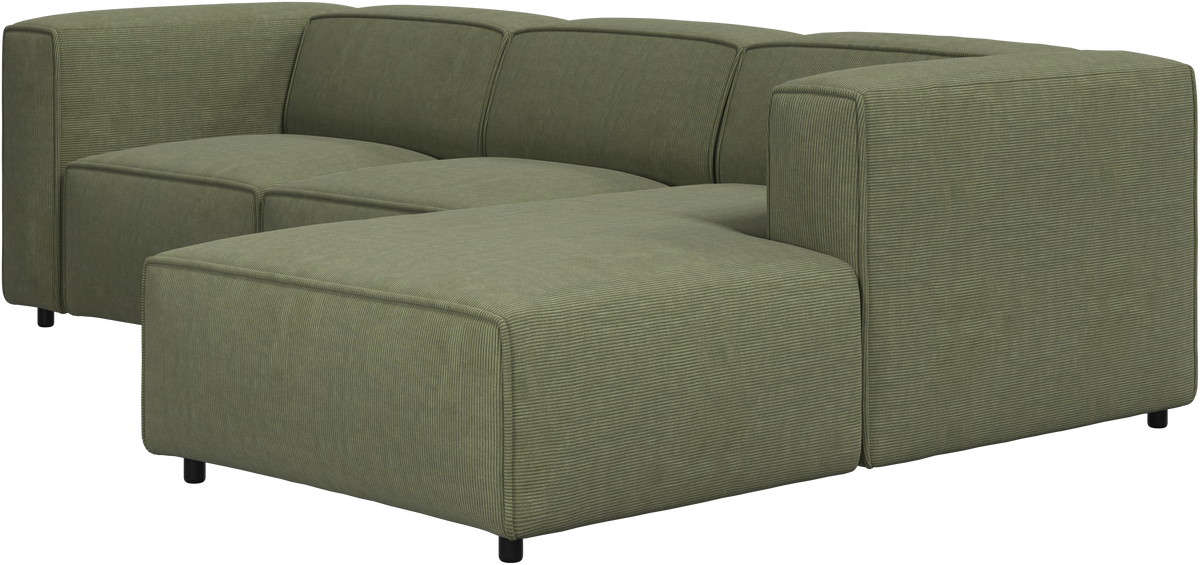 Canapea BoConcept Carmo Motion cu modul de relaxare, verde Skagen — detaliu