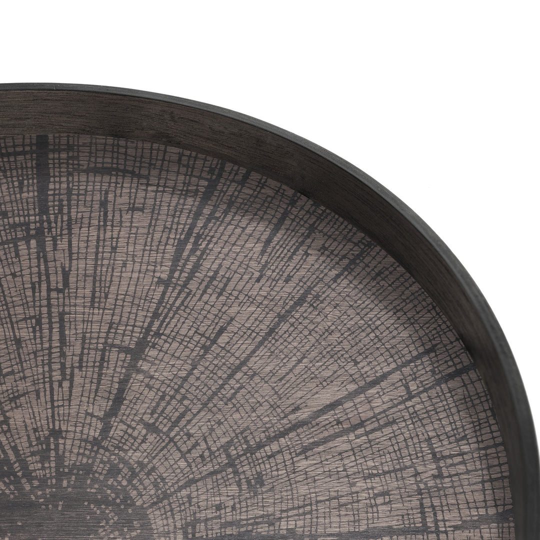 Tava Ethnicraft Slice negru