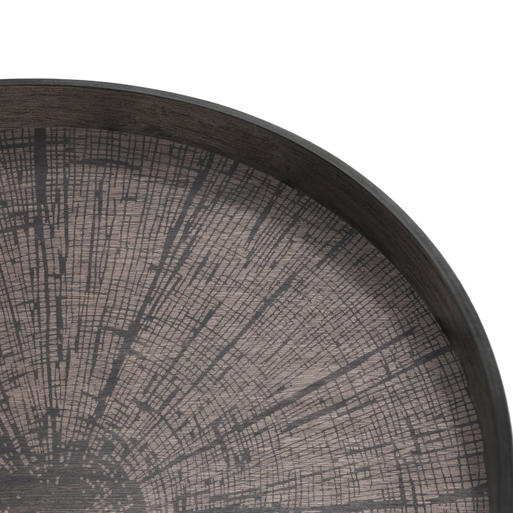 Tava Ethnicraft Slice negru