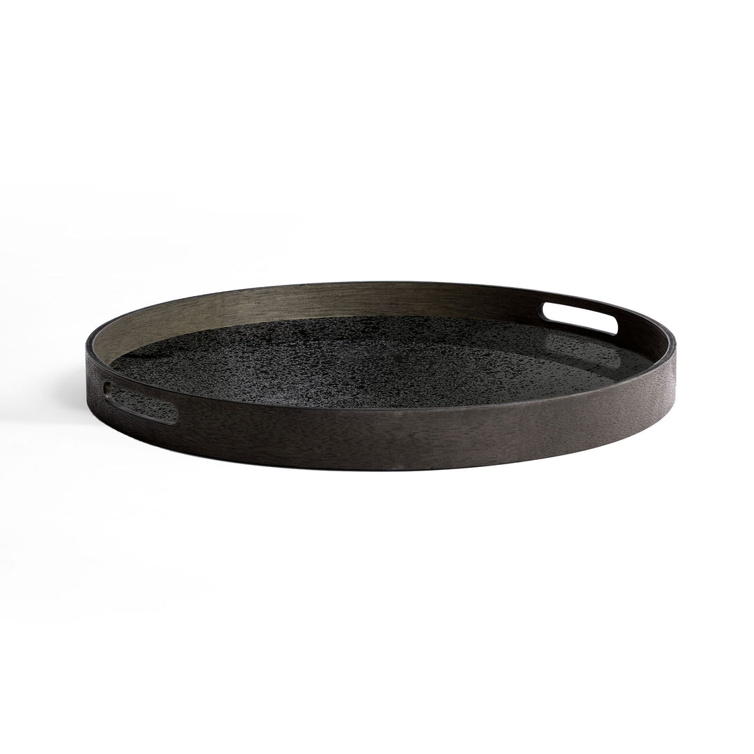 Tavă oglindă Aged Ethnicraft — Charcoal