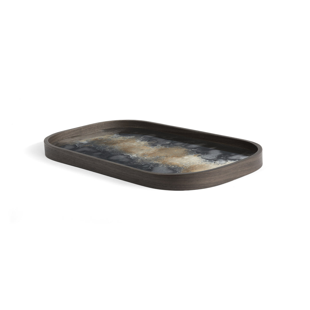 Tava valet Ethnicraft Organic negru