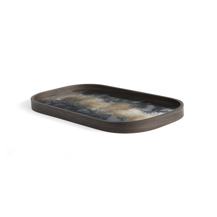 Tava valet Ethnicraft Organic negru