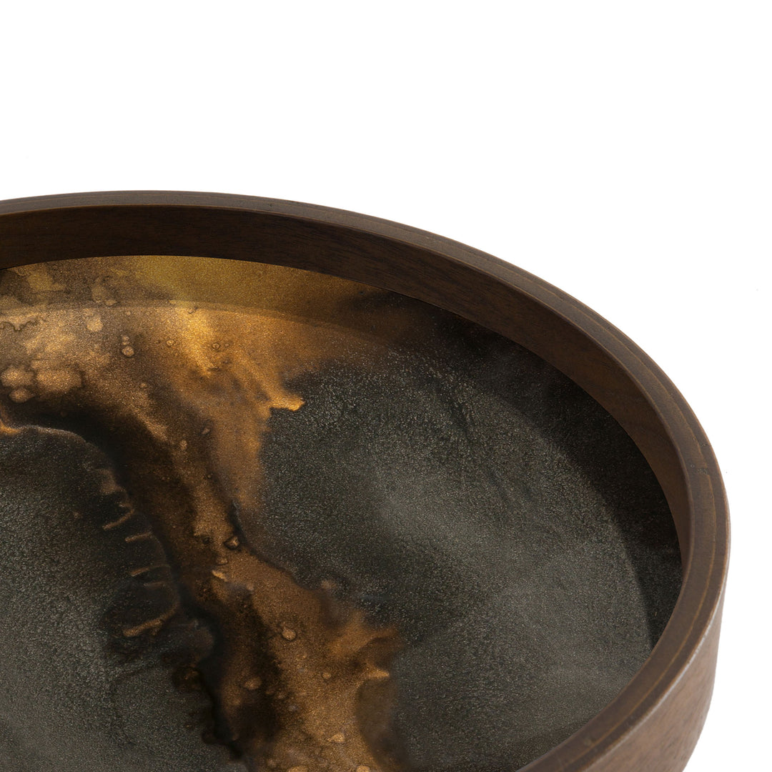 Tava valet Ethnicraft Organic bronz