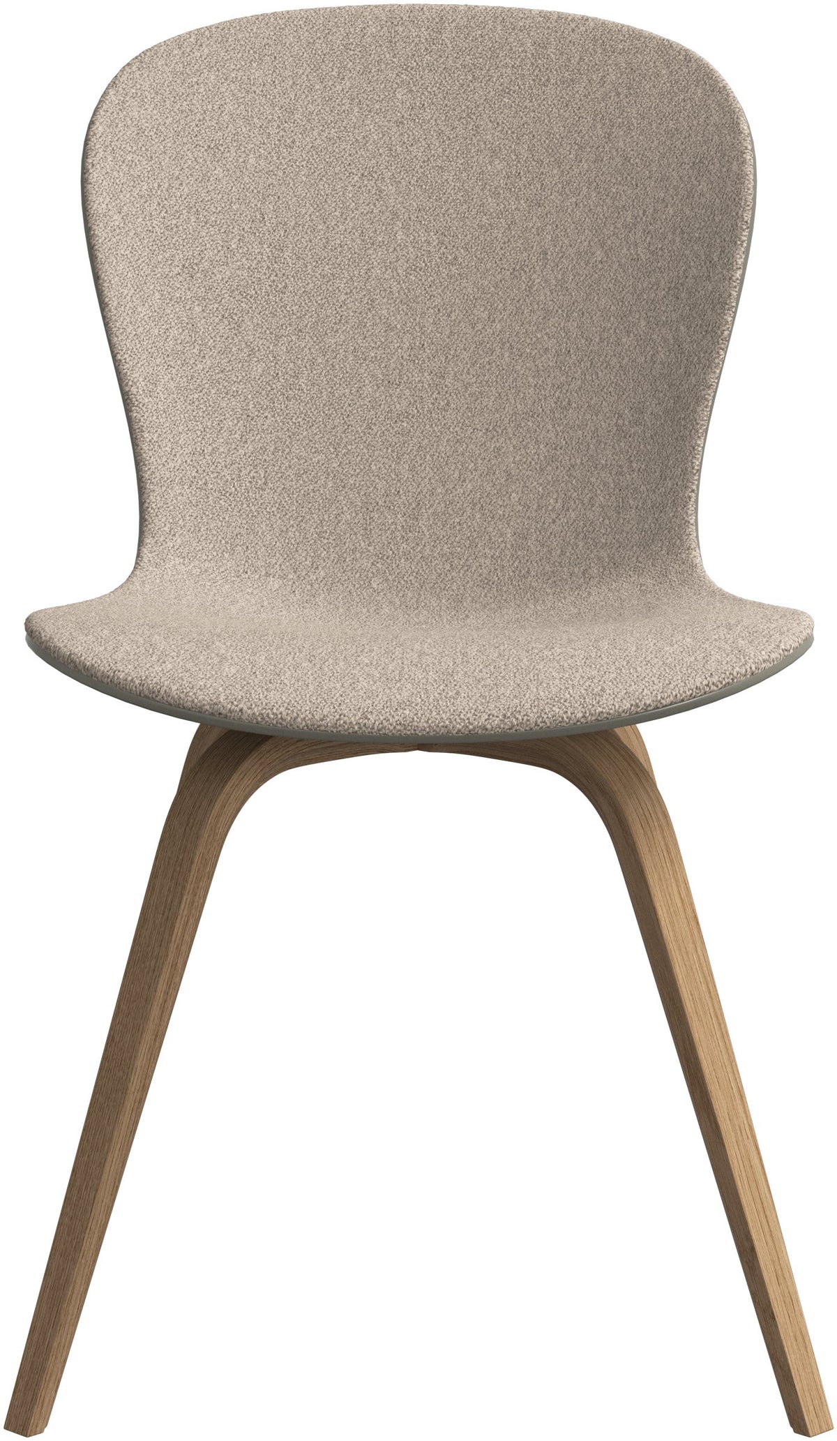 Scaun dining BoConcept Hauge, bej Lazio, stejar natural — detaliu
