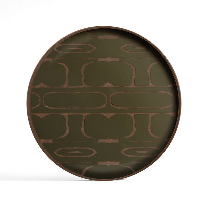 Tava valet Ethnicraft Second Nature verde muschi