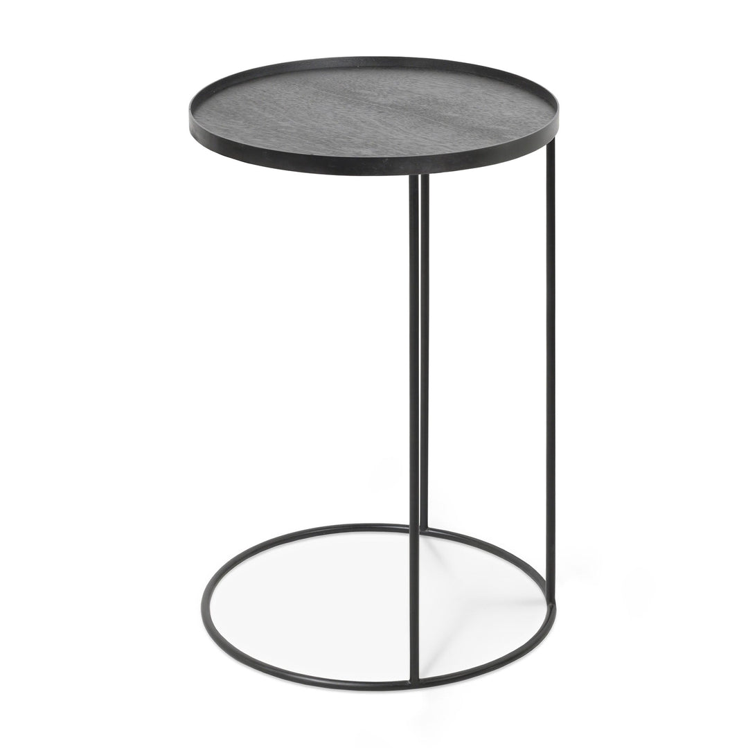 20704 Round tray side table S side cut web