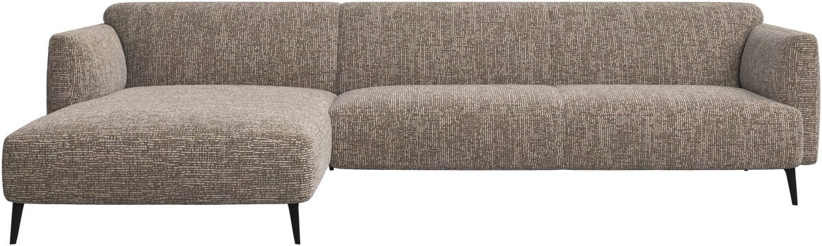 Canapea BoConcept Modena cu modul de relaxare, bej Tuscany — vedere de ansamblu