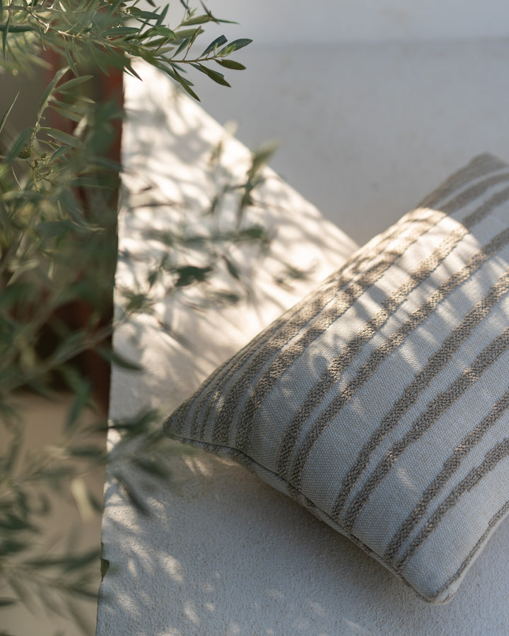 Pernă Nomad Stripes — White Stripes