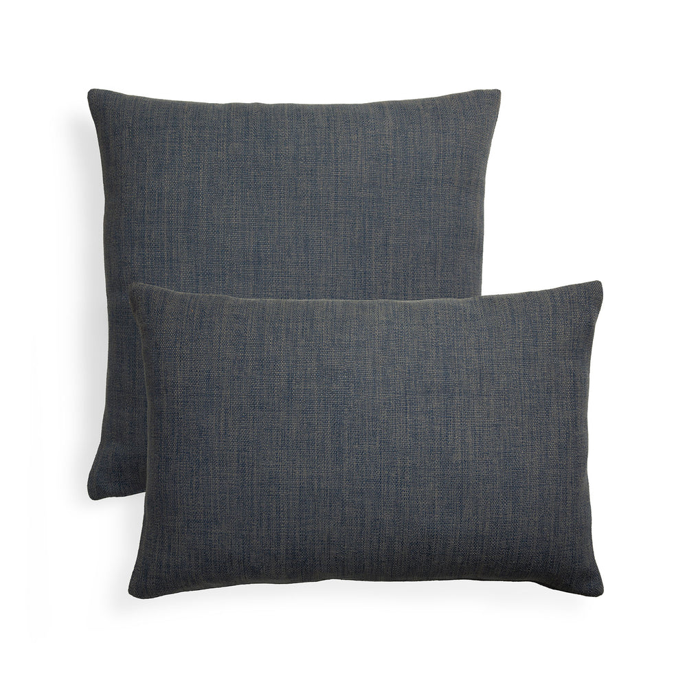 Pernă outdoor Zahara Ethnicraft în nuanță Blue — 60×40×15 cm