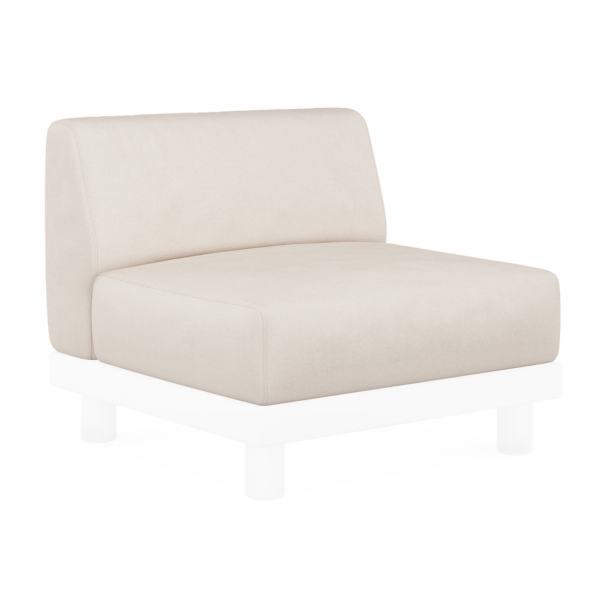 Pernă pentru canapeaua Monocle Ethnicraft outdoor — 83×63×41 cm
