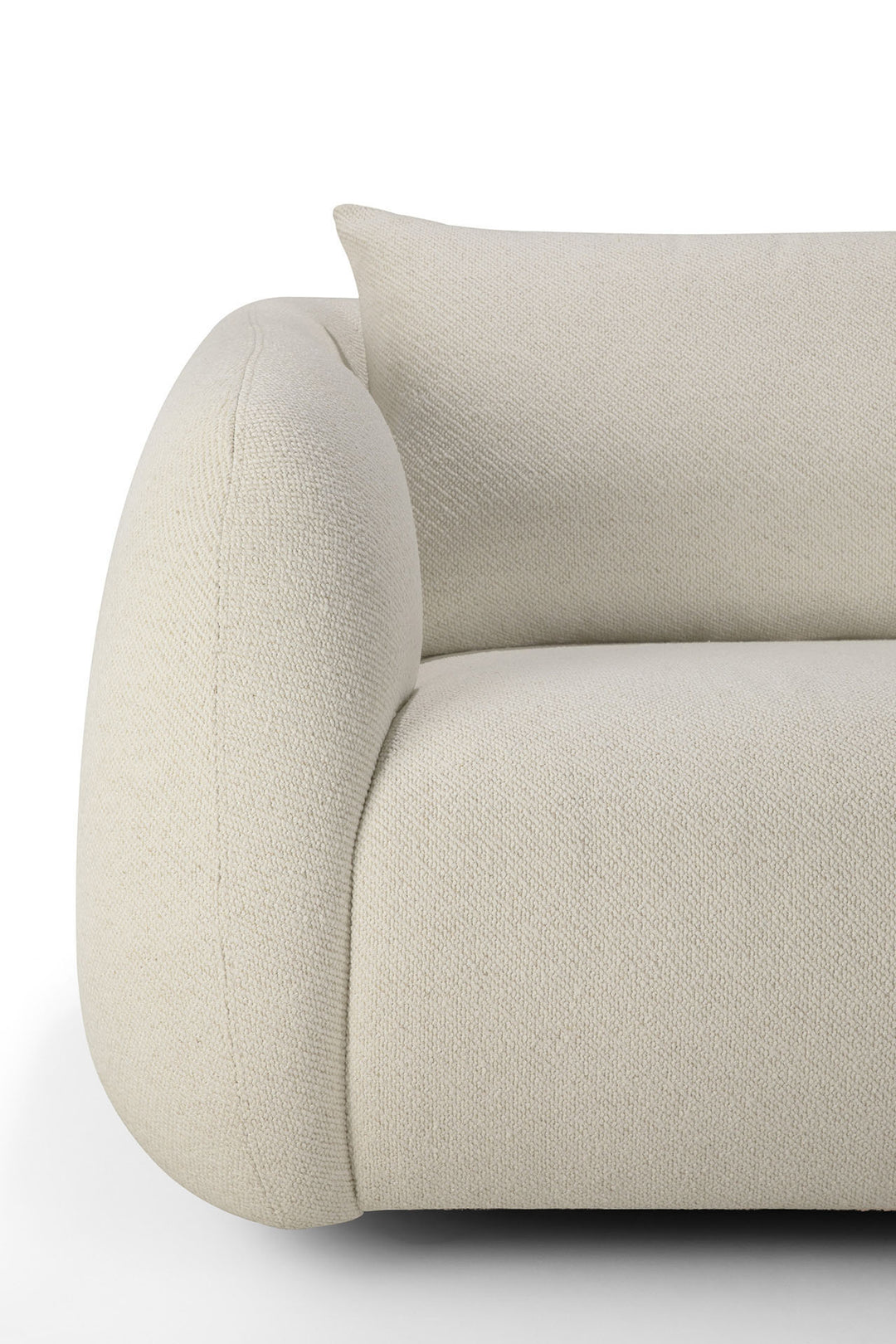 Canapea Ethnicraft Figur textil Chalk