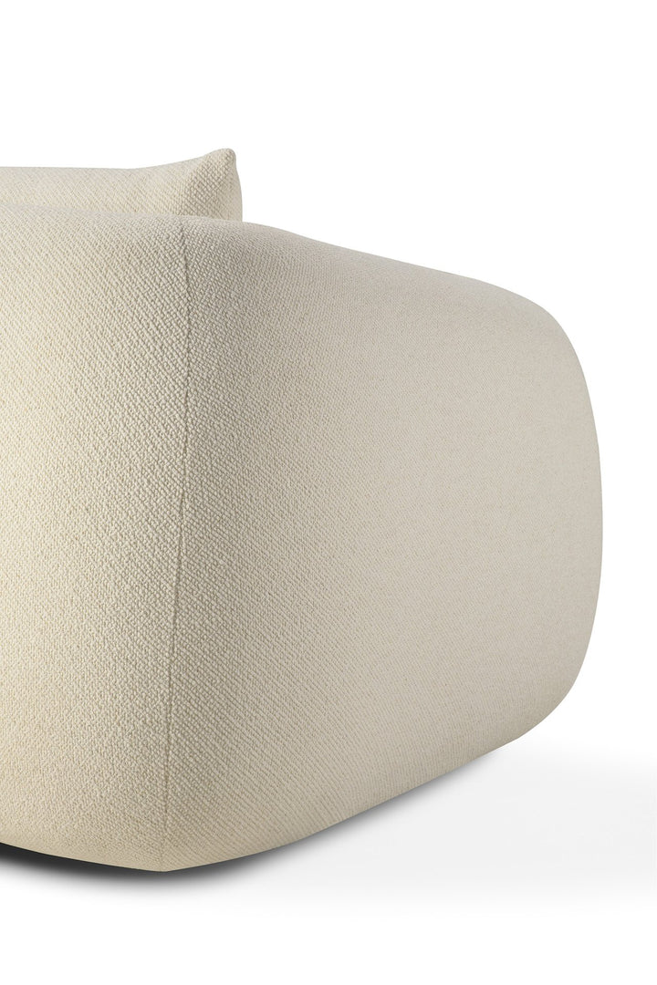 Canapea Ethnicraft Figur textil Chalk