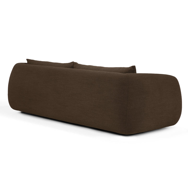 Canapea Ethnicraft Figur textil Chocolate