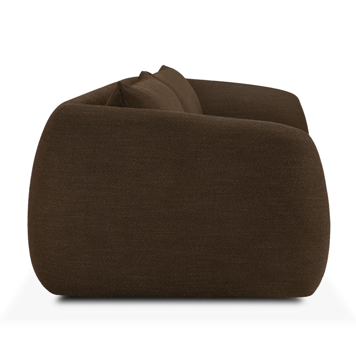 Canapea Ethnicraft Figur textil Chocolate