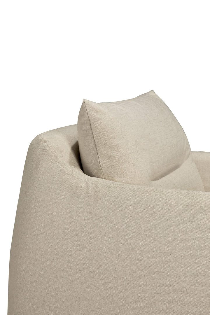 Fotoliu Weave Ethnicraft — textil Bone