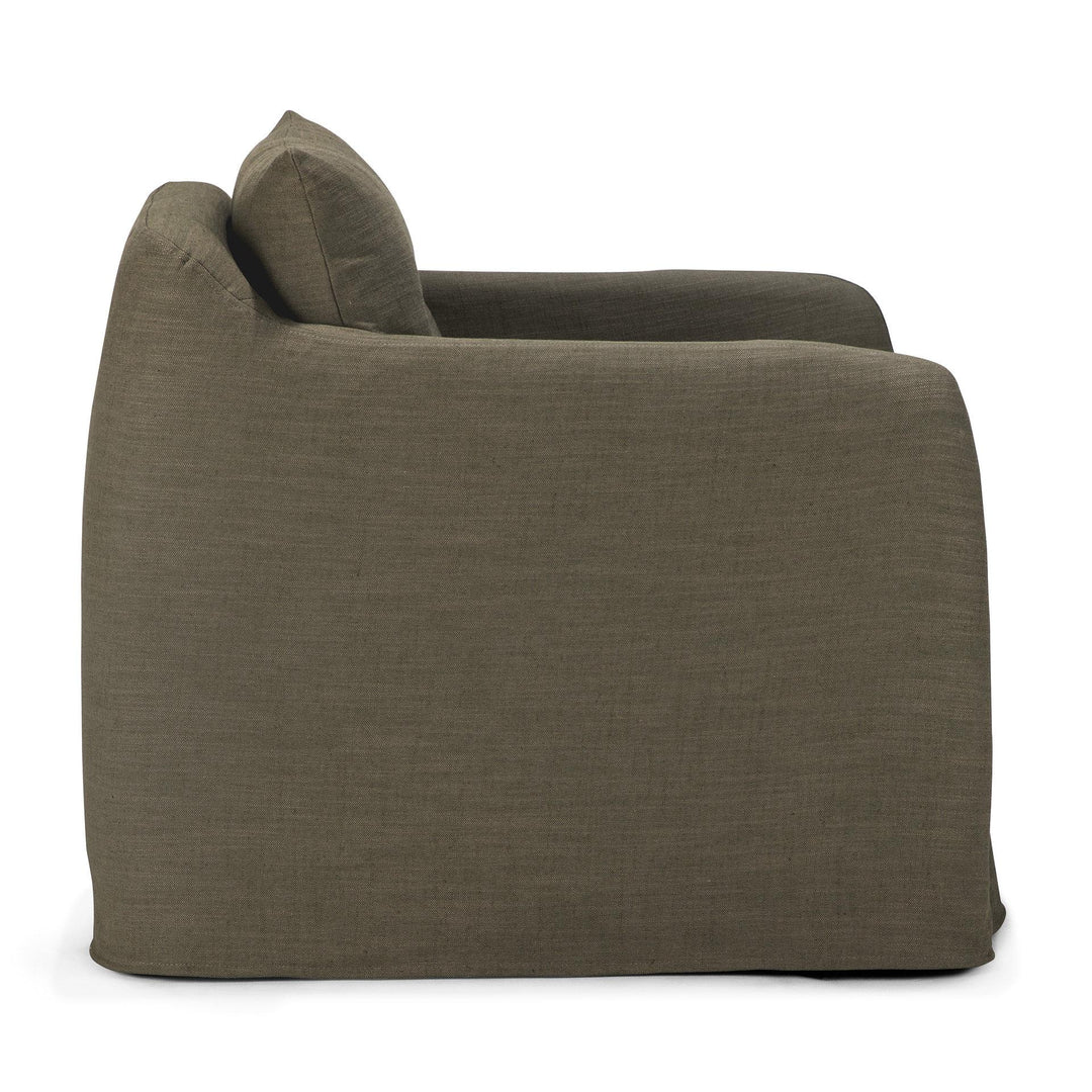 Fotoliu Weave Ethnicraft — textil Green