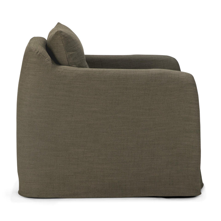Fotoliu Weave Ethnicraft — textil Green