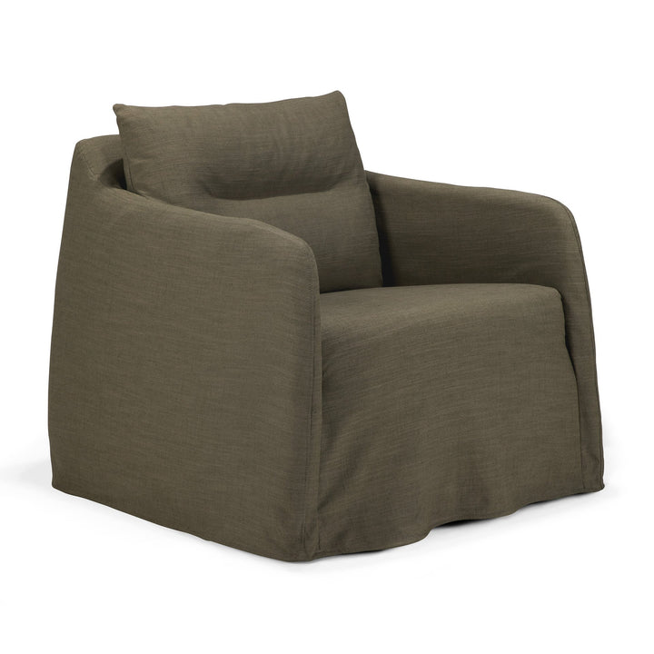 Fotoliu Weave Ethnicraft — textil Green